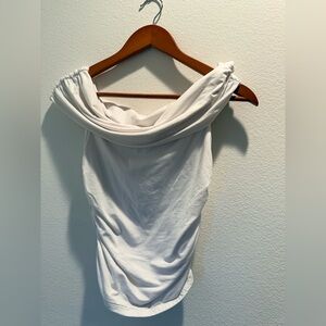 Abercrombie & Fitch Cream Modal-Blend Top